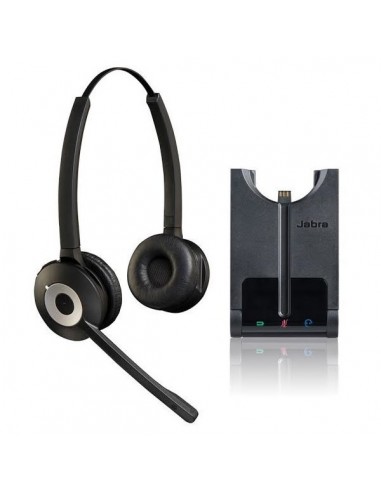 Jabra PRO 930 Duo, DECT, Connexion PC via USB, Antibruit,  120 mètres de portée - Protection acoustique