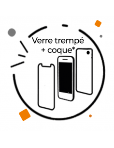 Verre trempé + coque... 2