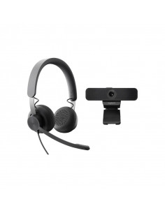 Logitech - pack Zone wired... 2