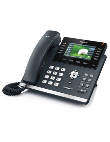 SIP-T46G, Ultra-elegant Gigabit IP Phone